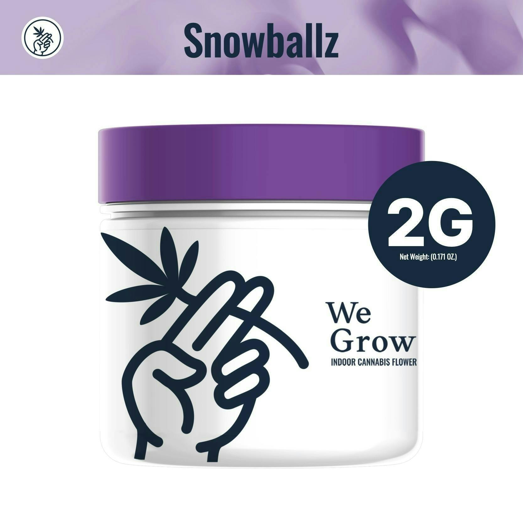 We Grow | Snowballz | THCa Infused Flower | 2g - We Grow