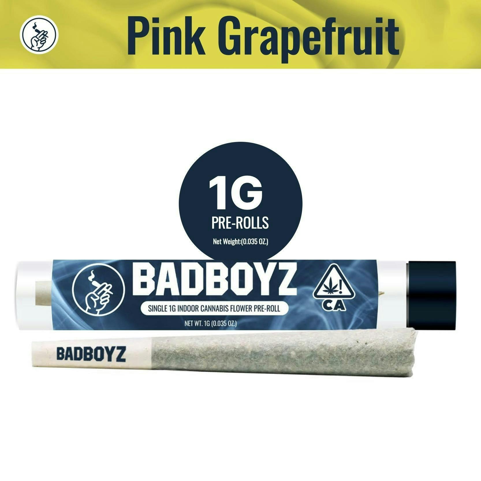Pink Grapefruit | BADBOYZ Joint | 1g