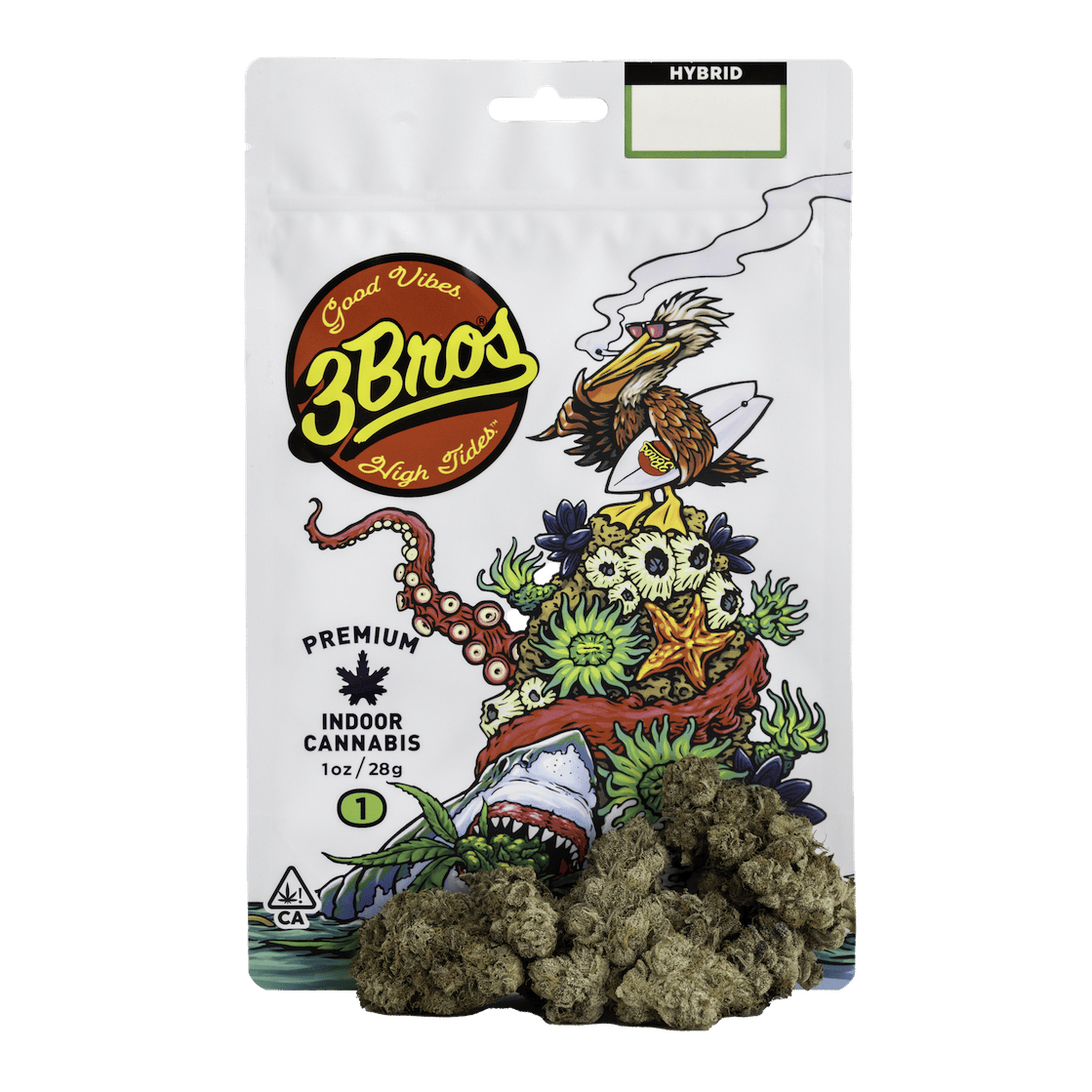 3 Bros | Indoor Flower | 28g | Lipsmackerz | Hybrid - 3 Bros Grow