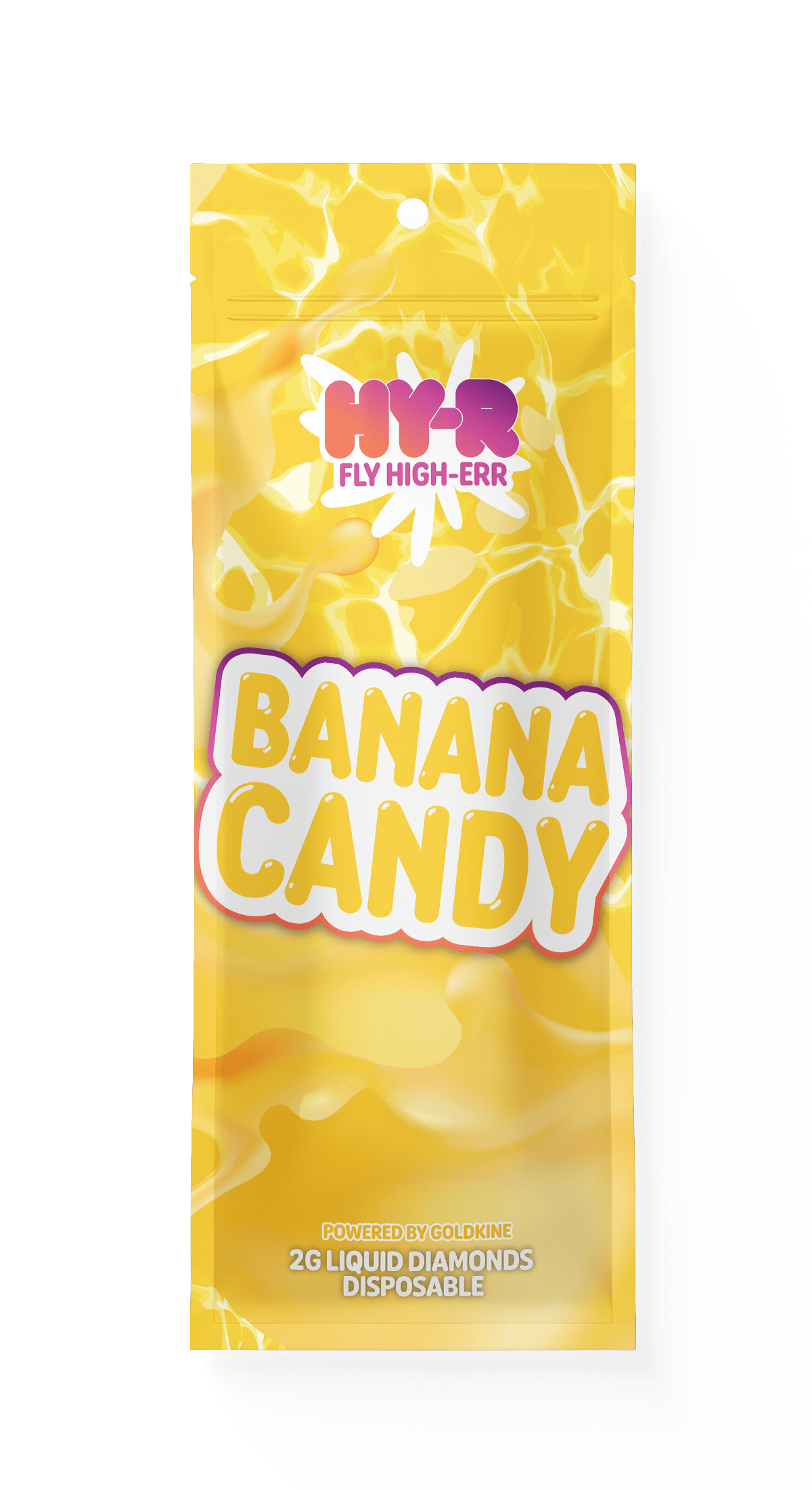 Hy-R Liquid Diamonds 2G Vape | Banana Candy by Goldkine