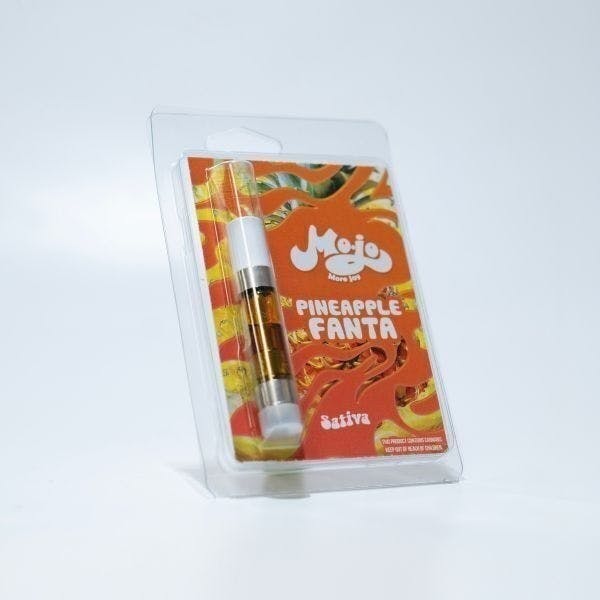 vape juice nicotine free Mojo | Pineapple Fanta | Cartridge | 0.8g