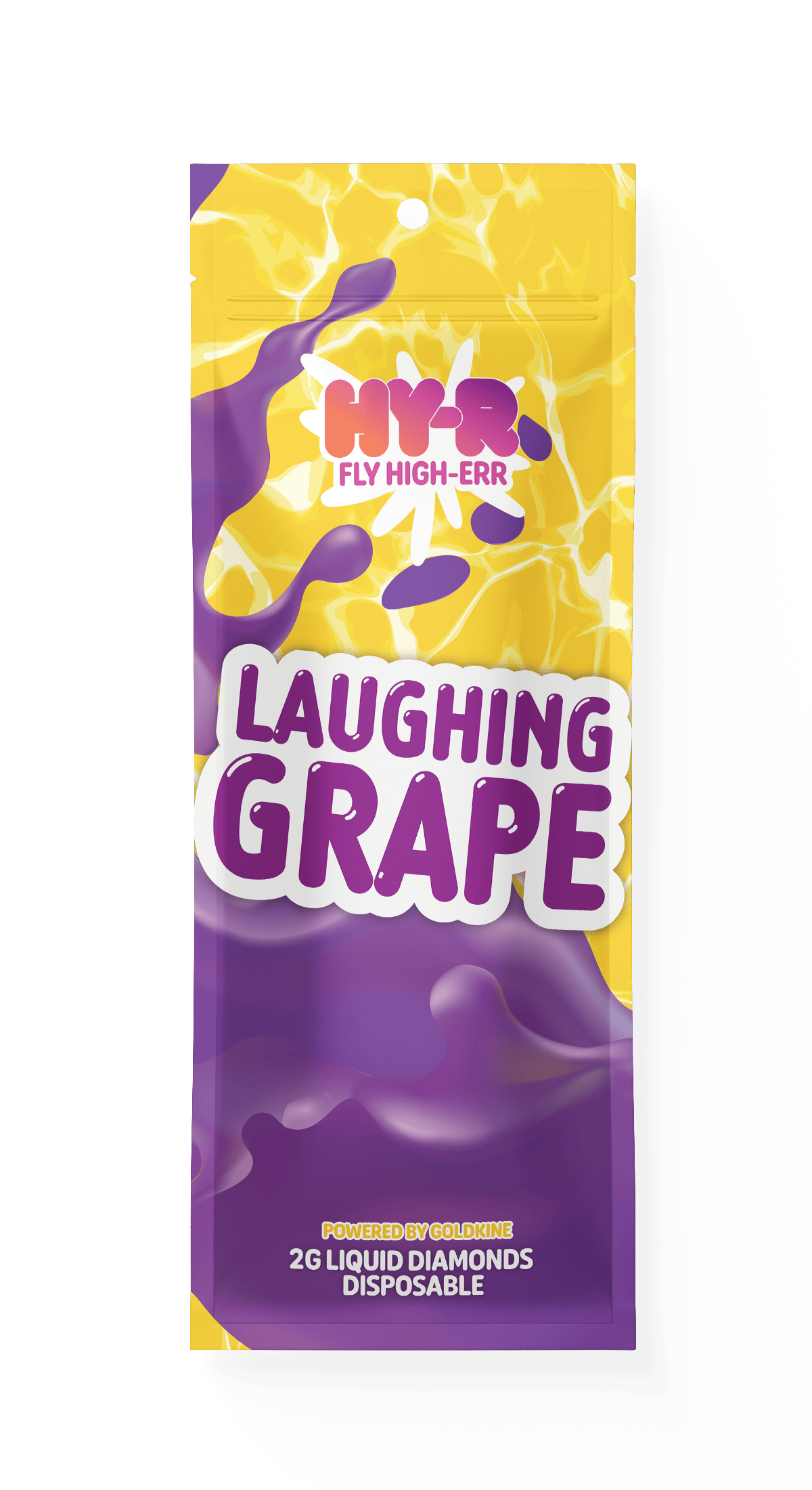 Hy-R Liquid Diamonds 2G Vape | Laughing Grape by Goldkine