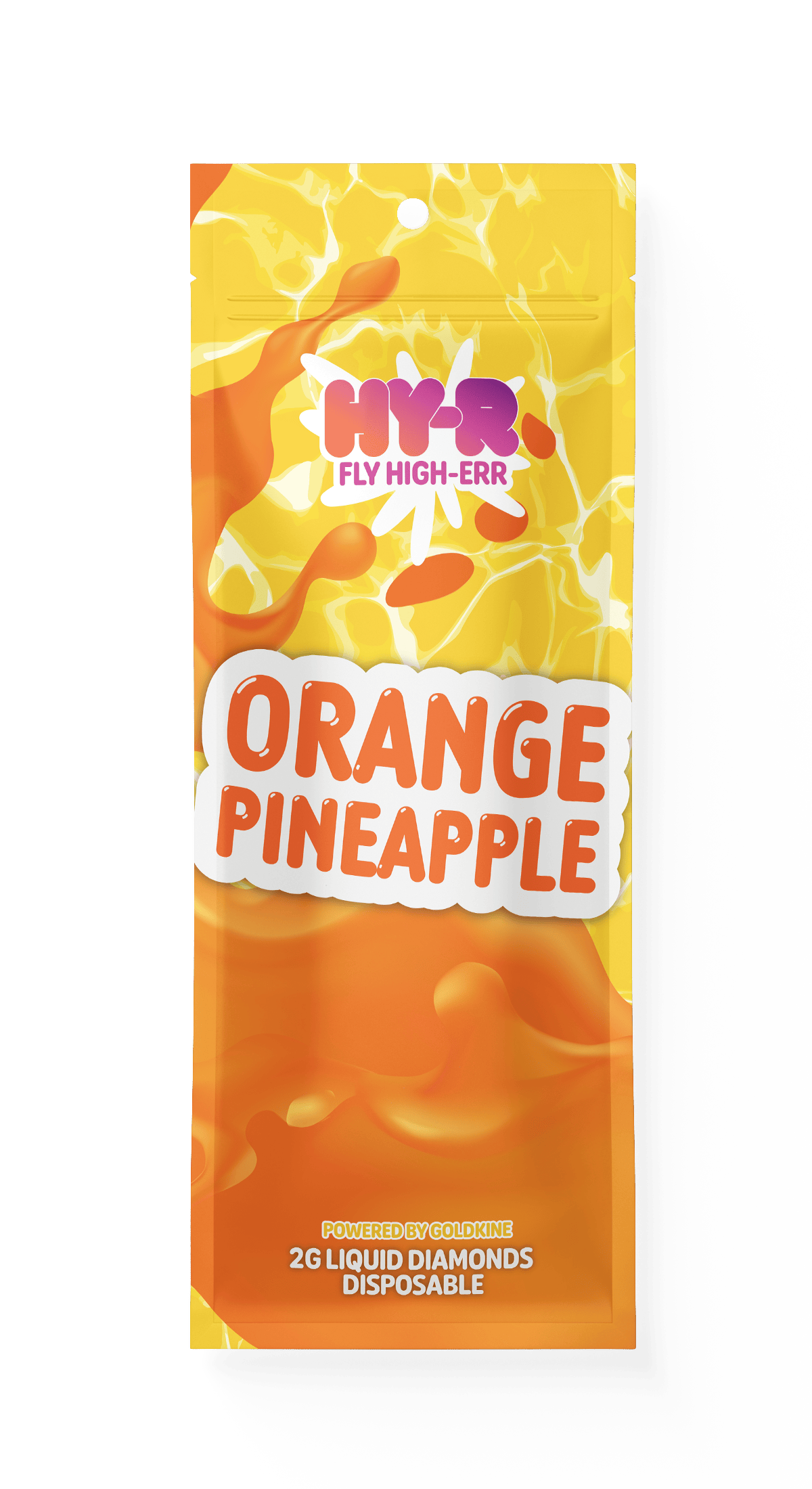 Hy-R Liquid Diamonds 2G Vape | Orange Pineapple by Goldkine