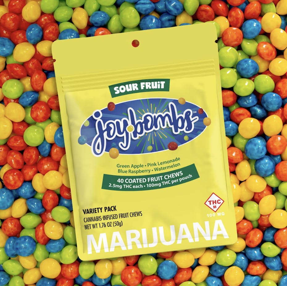 Bombs Sour Fruit Thc 40pk