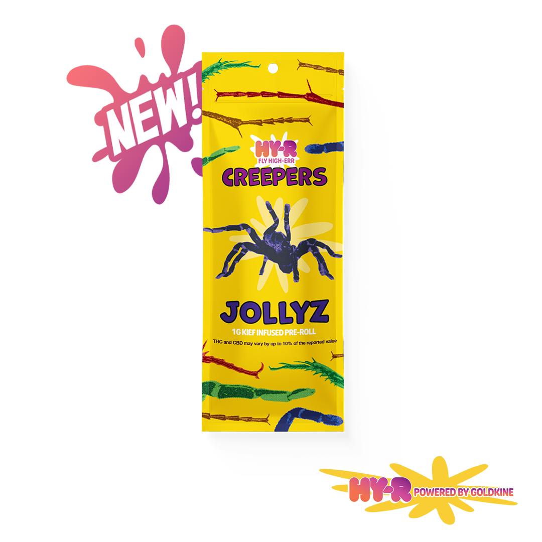 Jollyz | Hy-R Creepers Infused Pre Roll | 1g by Goldkine