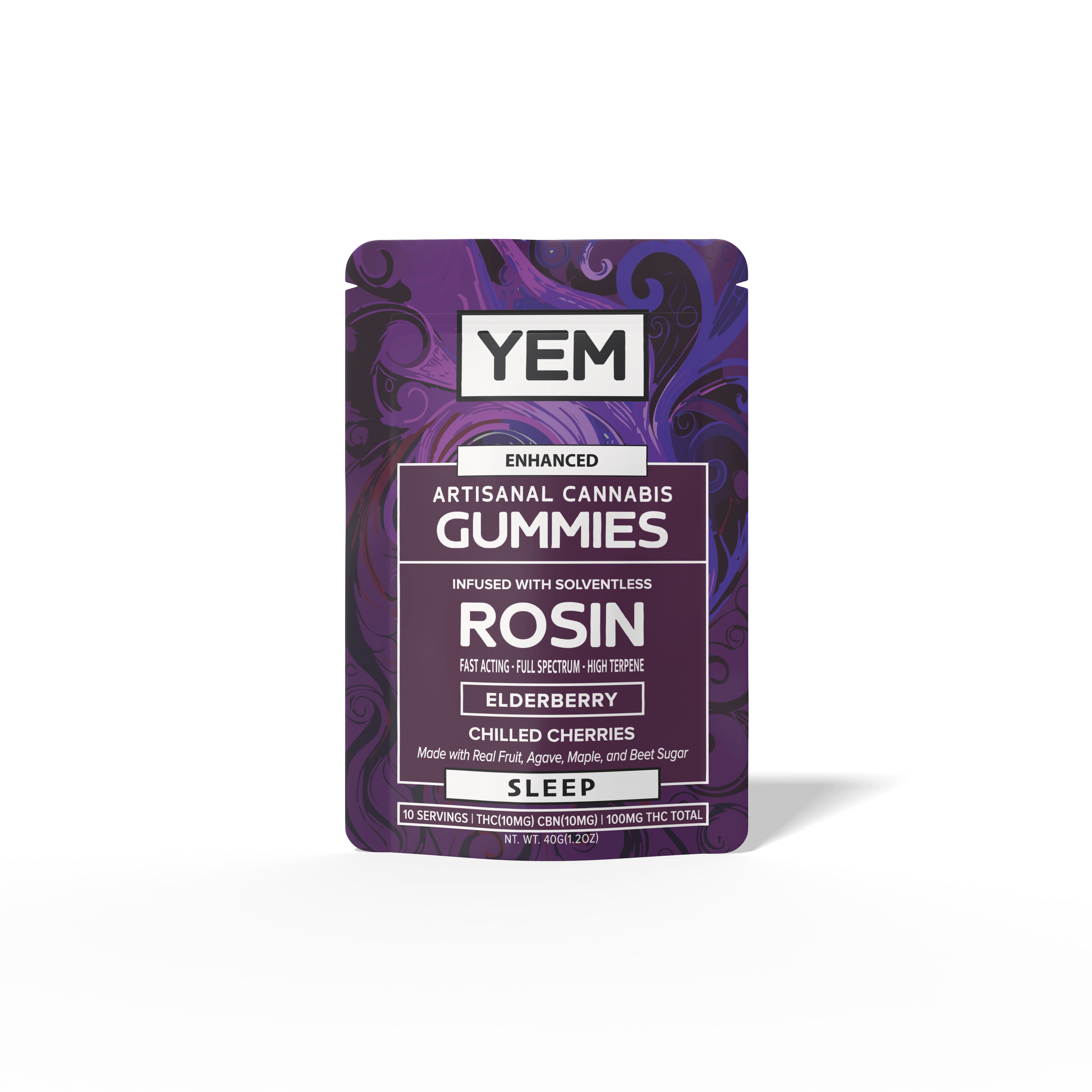 Cbn Rosin Gummies Sleep Elderberry