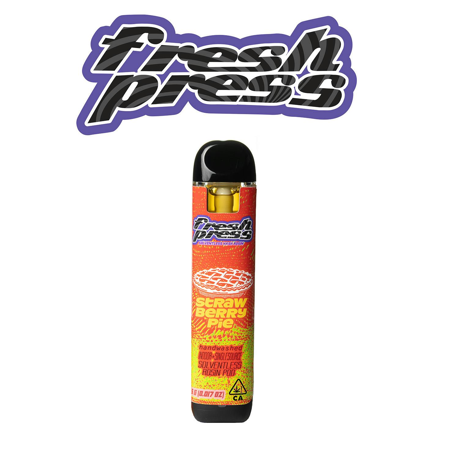 Fresh Press — Strawberry Pie