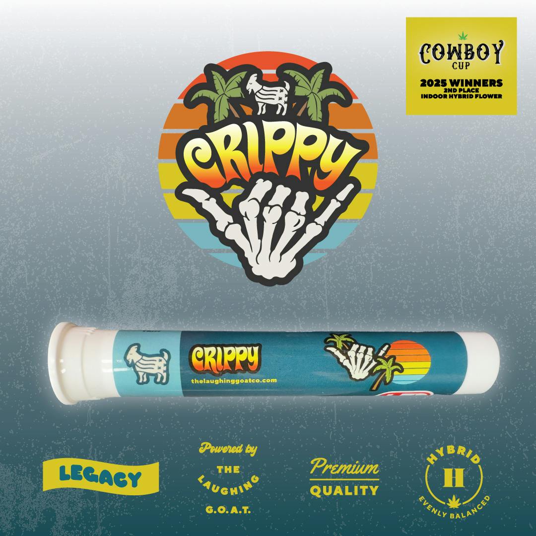 CRIPPY - 1G PRE ROLL by The Laughing Goat