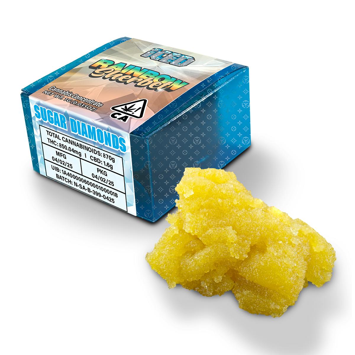 ICED — Rainbow Sherbet