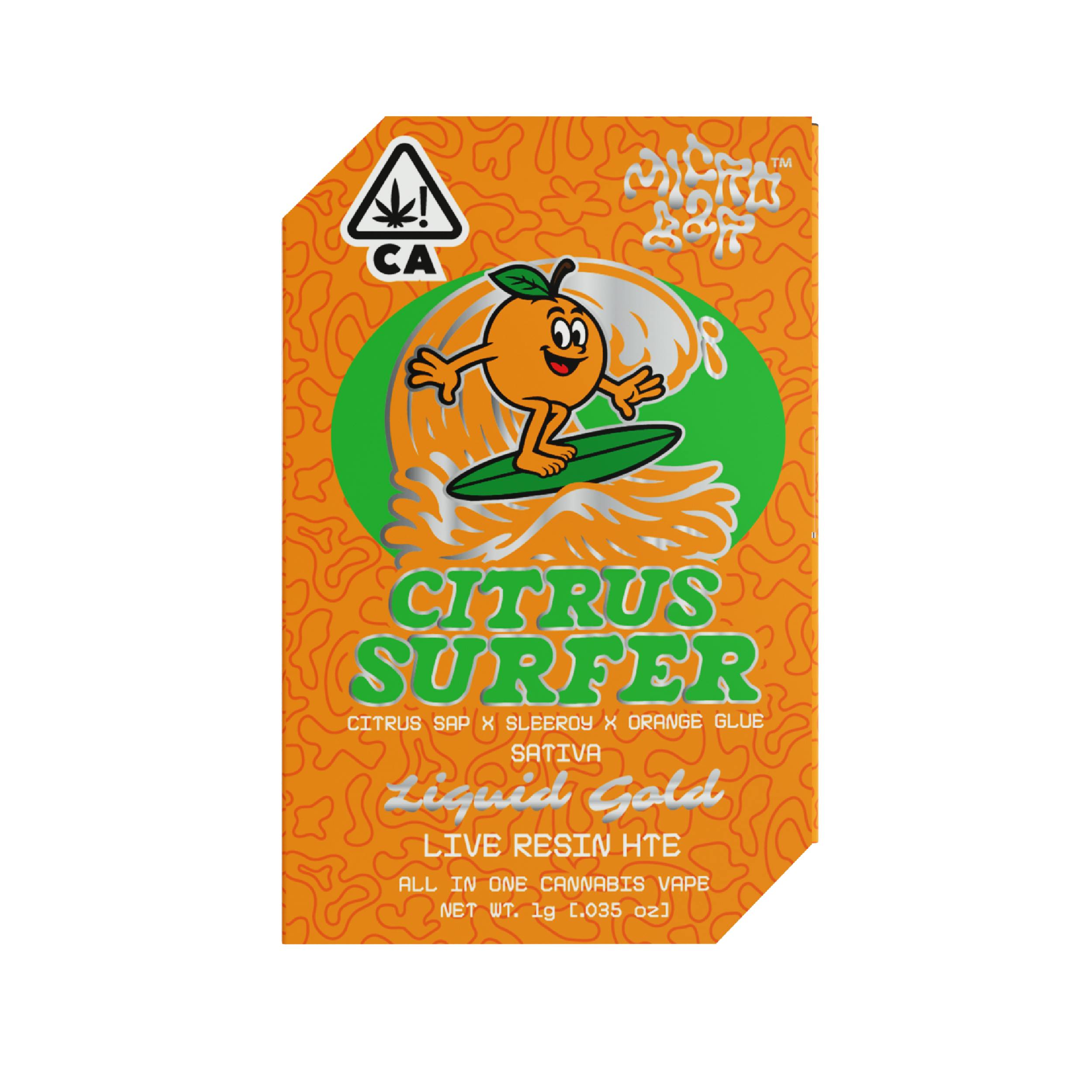 Micro Bar — Citrus Surfer - Liquid Gold