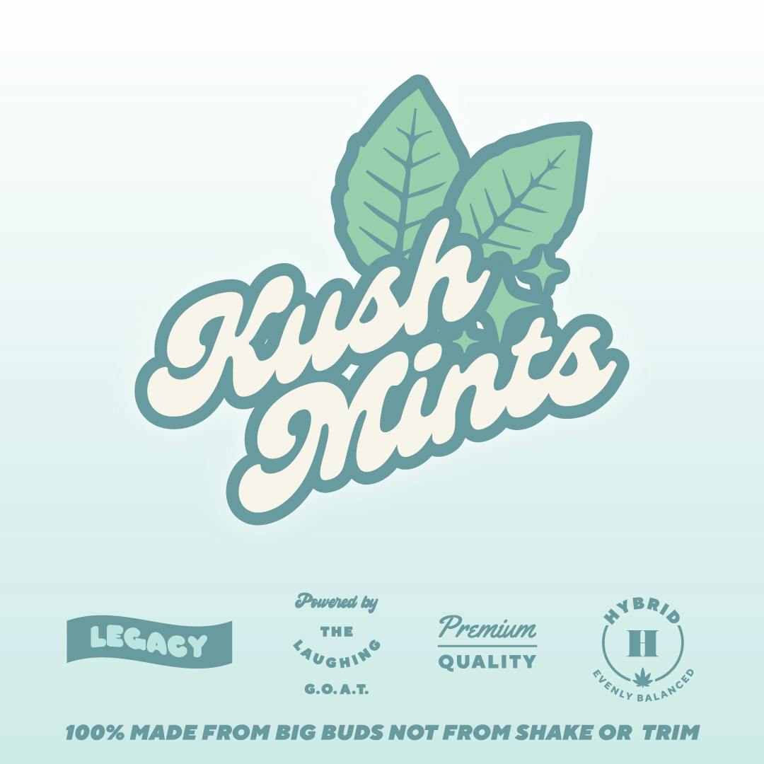 KUSH MINTS - 1G PRE ROLL by The Laughing Goat