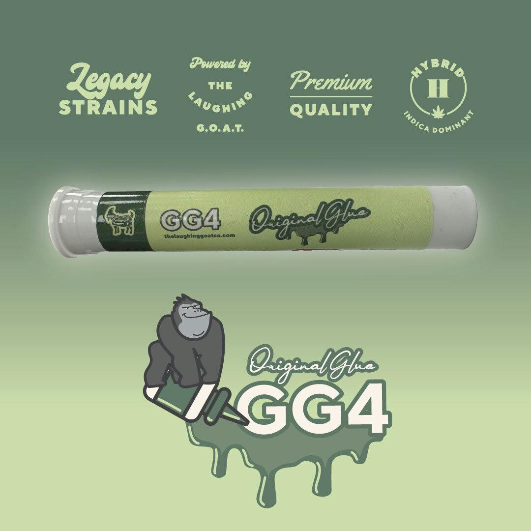 GG4 / ORIGINAL GORILLA GLUE - 1G PRE ROLL by The Laughing Goat