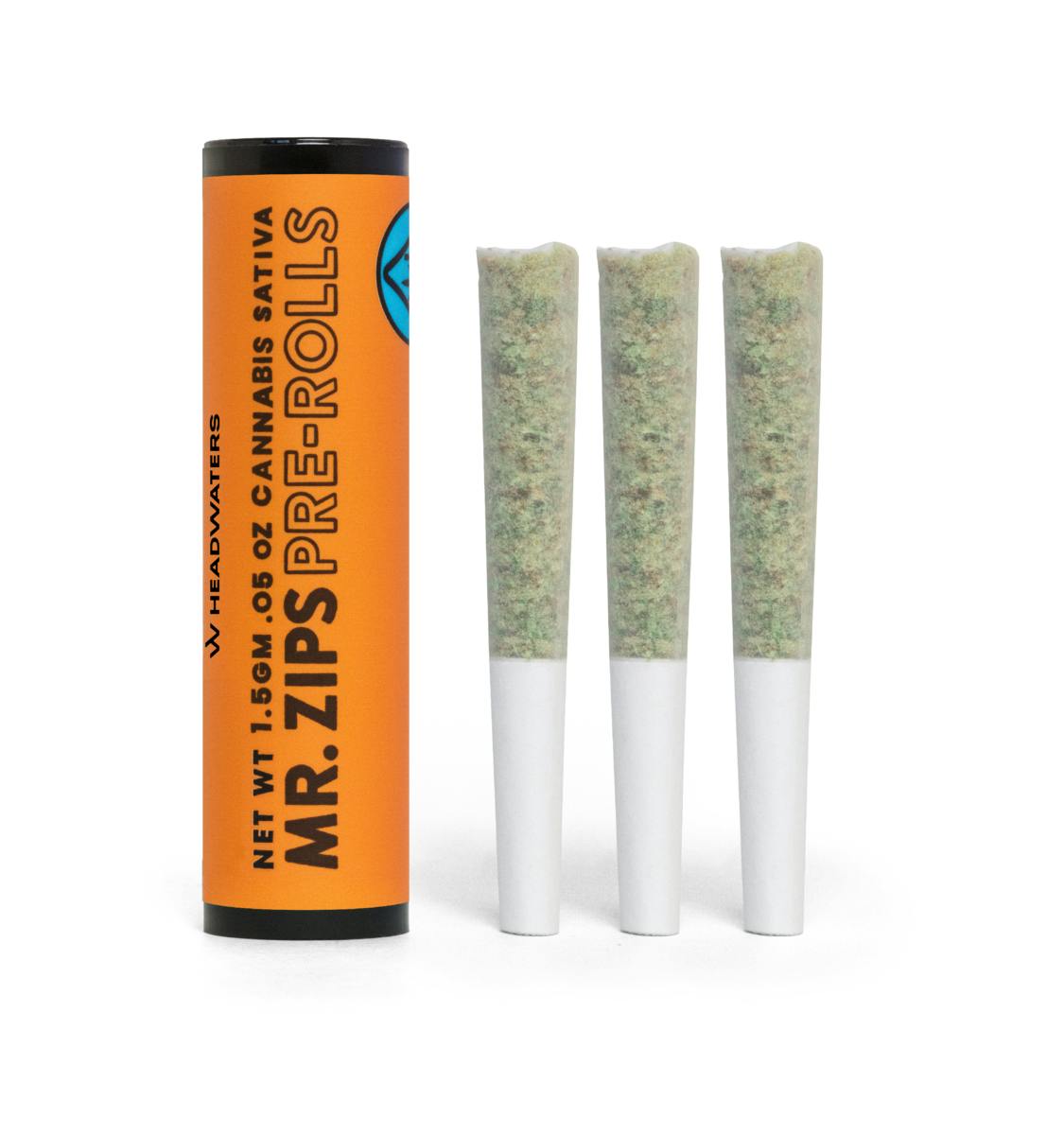 MR. ZIPS | Mango Haze | Sativa | Pre-Roll | 3-Pack 0.5g at Redbud Apothecary