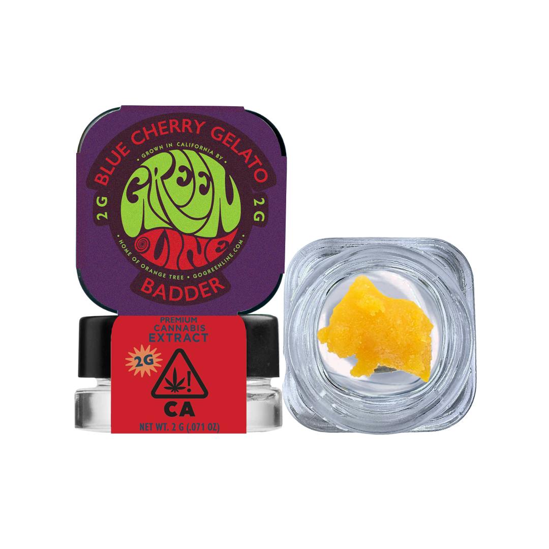 Blue Cherry Gelato - Badder - Extract - Indica - 2g