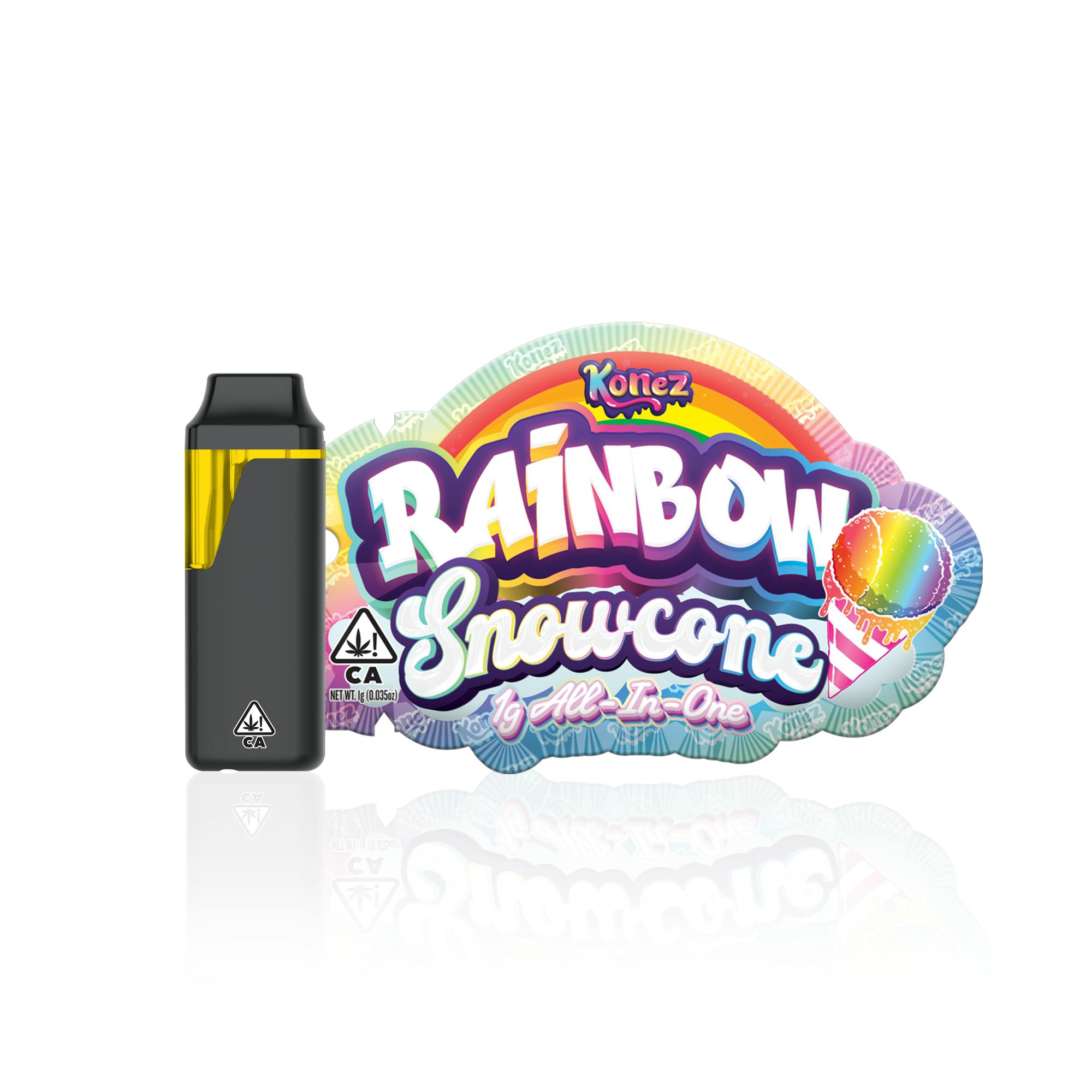 Rainbow Snow Cone Aio Vape