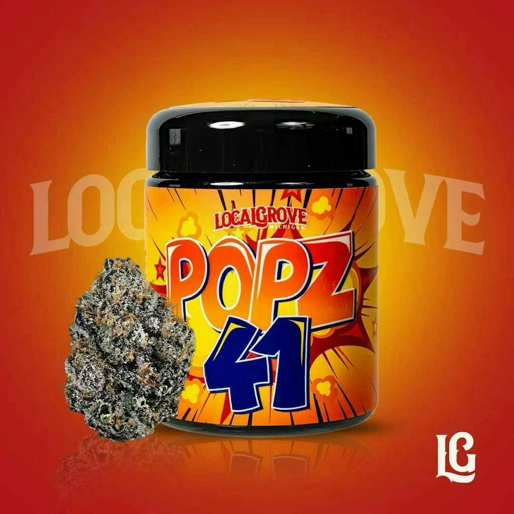 Local Grove Prepackaged Flower Jar | Popz41 | 14G by Local Grove