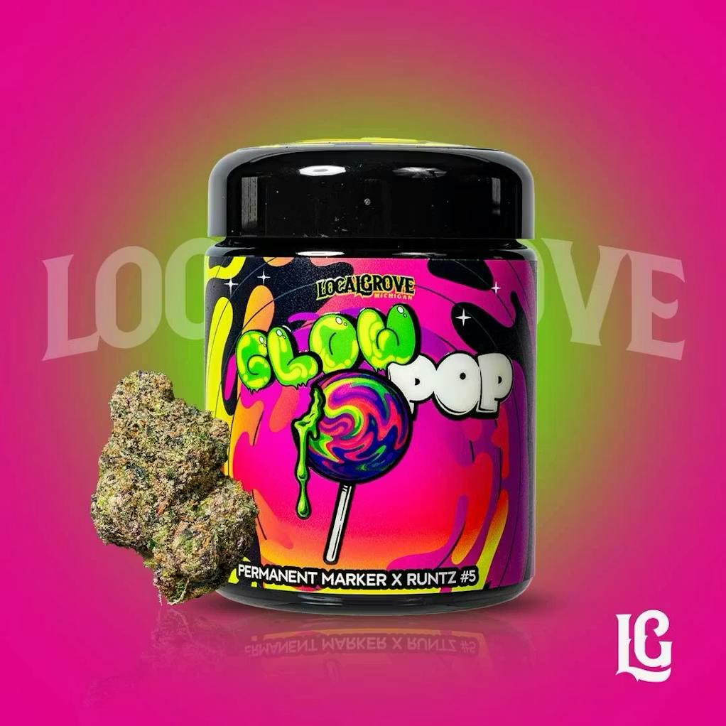 Local Grove Prepackaged Flower Jar | Glow Pop | 14G by Local Grove
