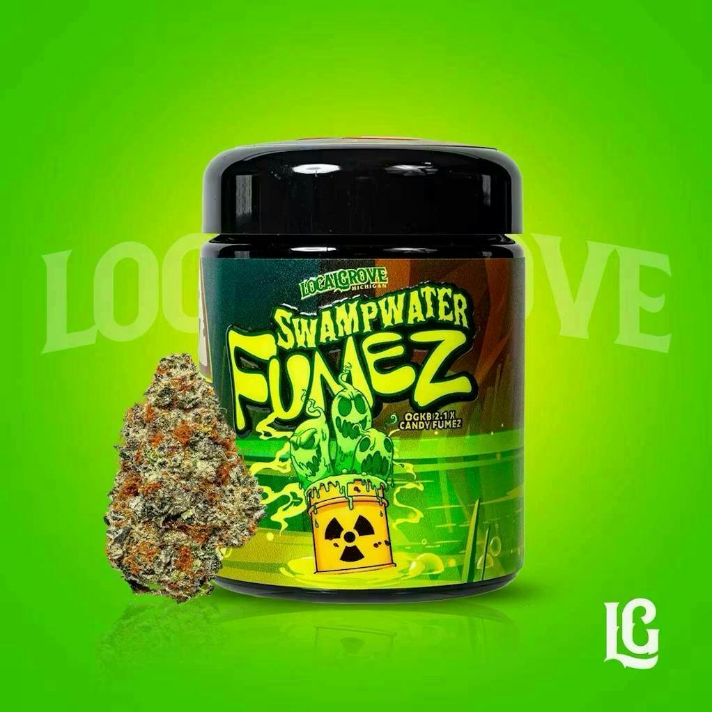 Local Grove Prepackaged Flower Jar | Swampwater Fumez | 14G