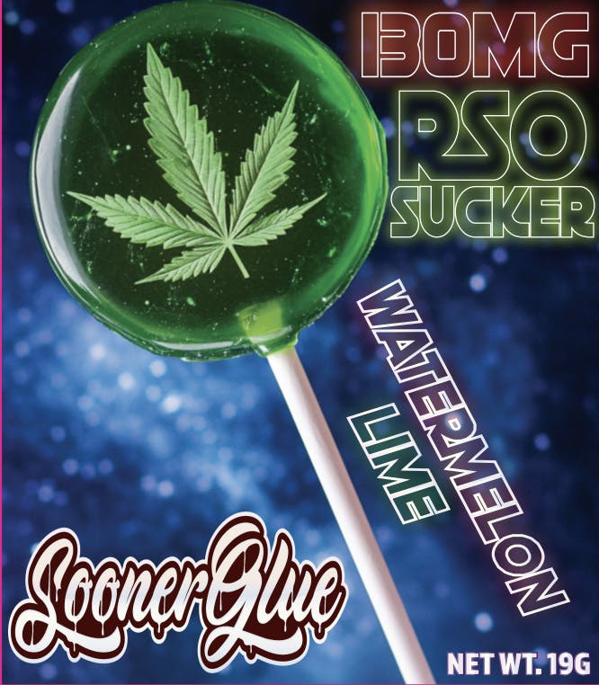 130mg RSO Lollipop - Watermelon Lime