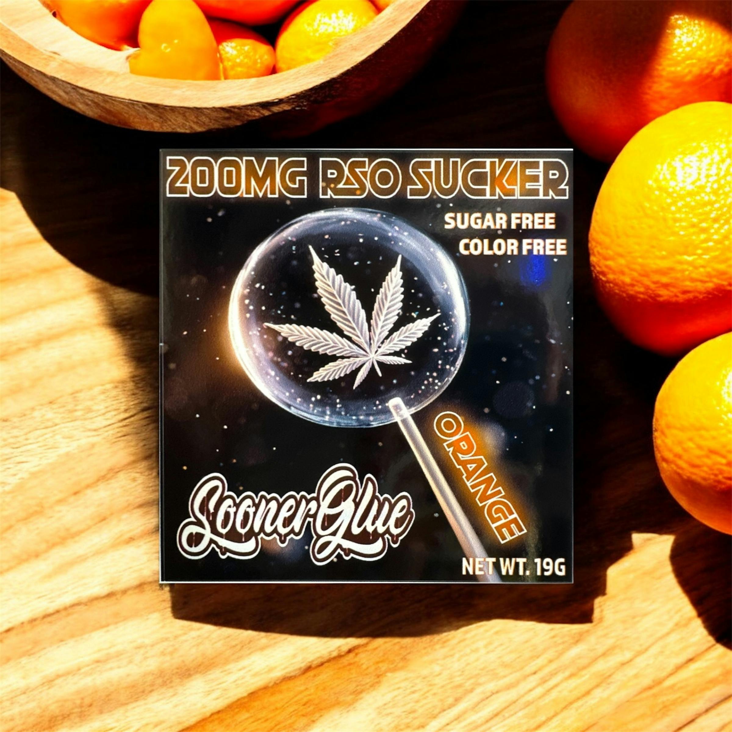200mg RSO Lollipop - Orange (Sugar Free)