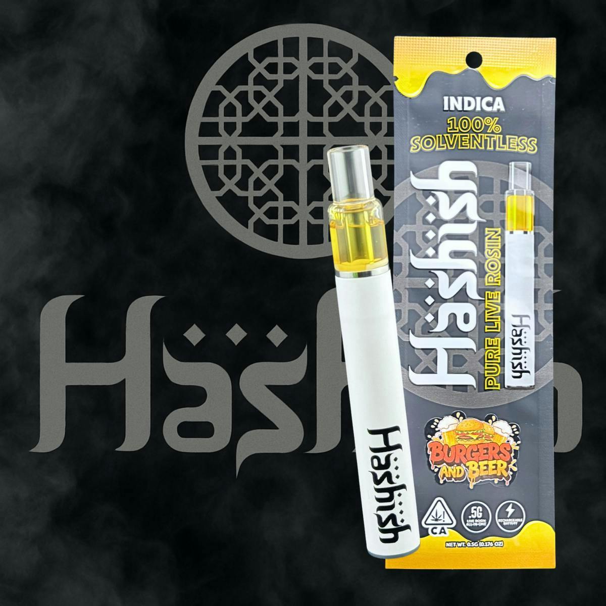 Burgers and Beer | Live Rosin Disposable | 0.5g