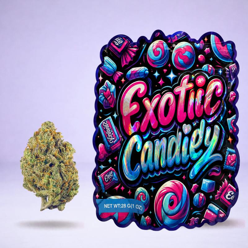 菓子 weed_Bt Exotic Candiez - SunGrown Flower - 28g - Indica - Twistiez