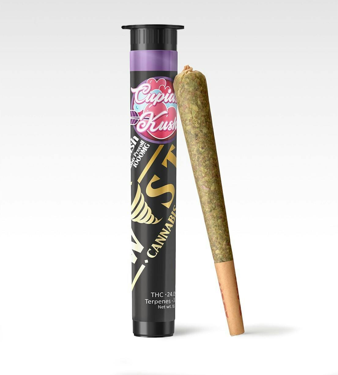 Twisted Preroll 1g - Cupids Kush