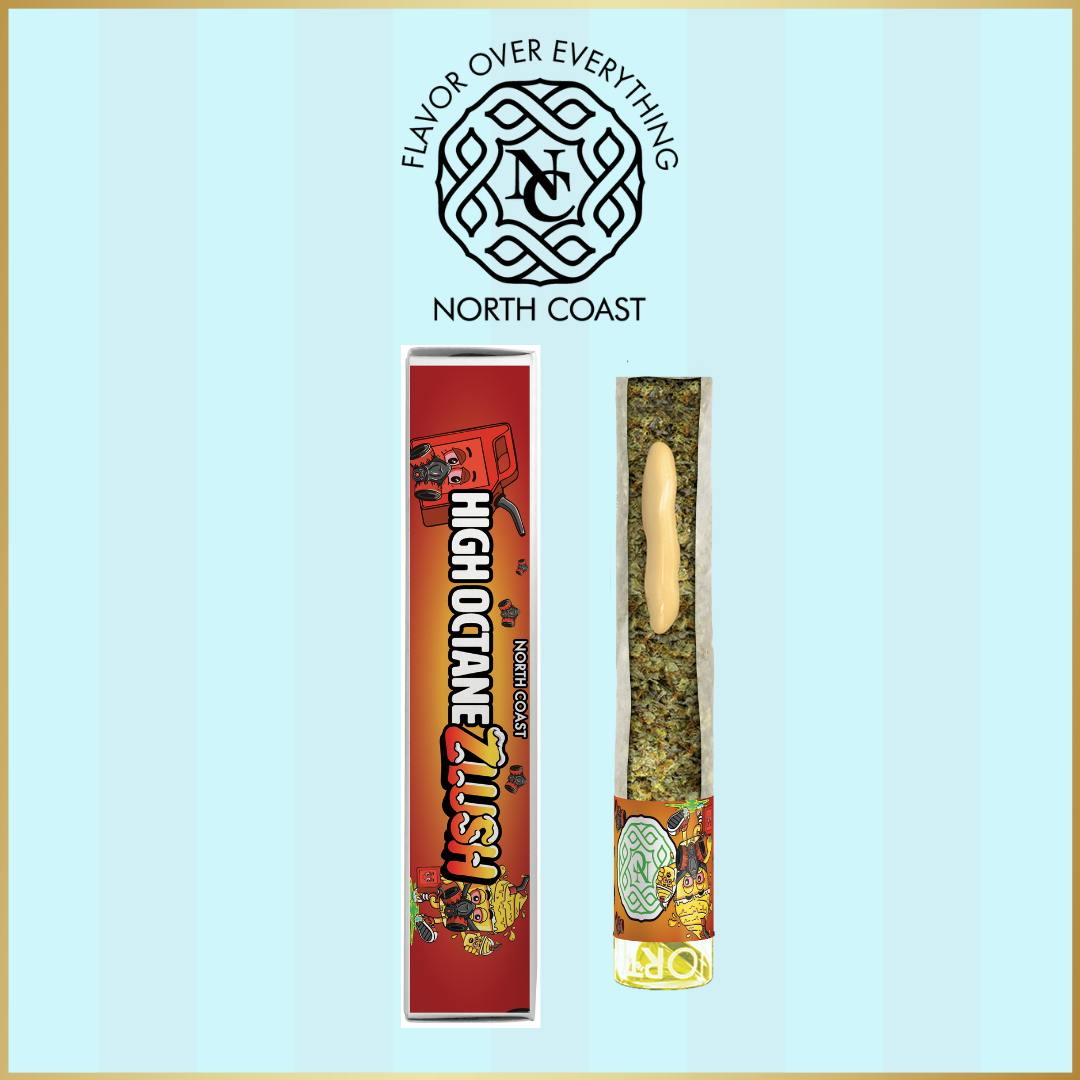 North Coast High Octane Zlush Rice Paper Donut 2.5g