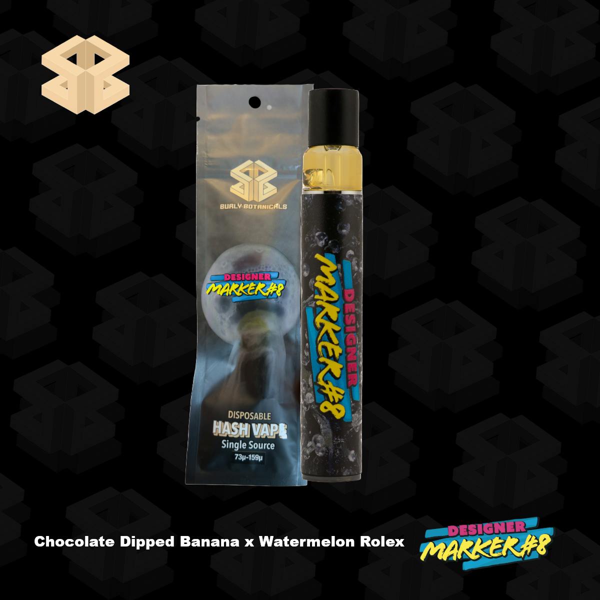 Designer Marker #8 Disposable Hash