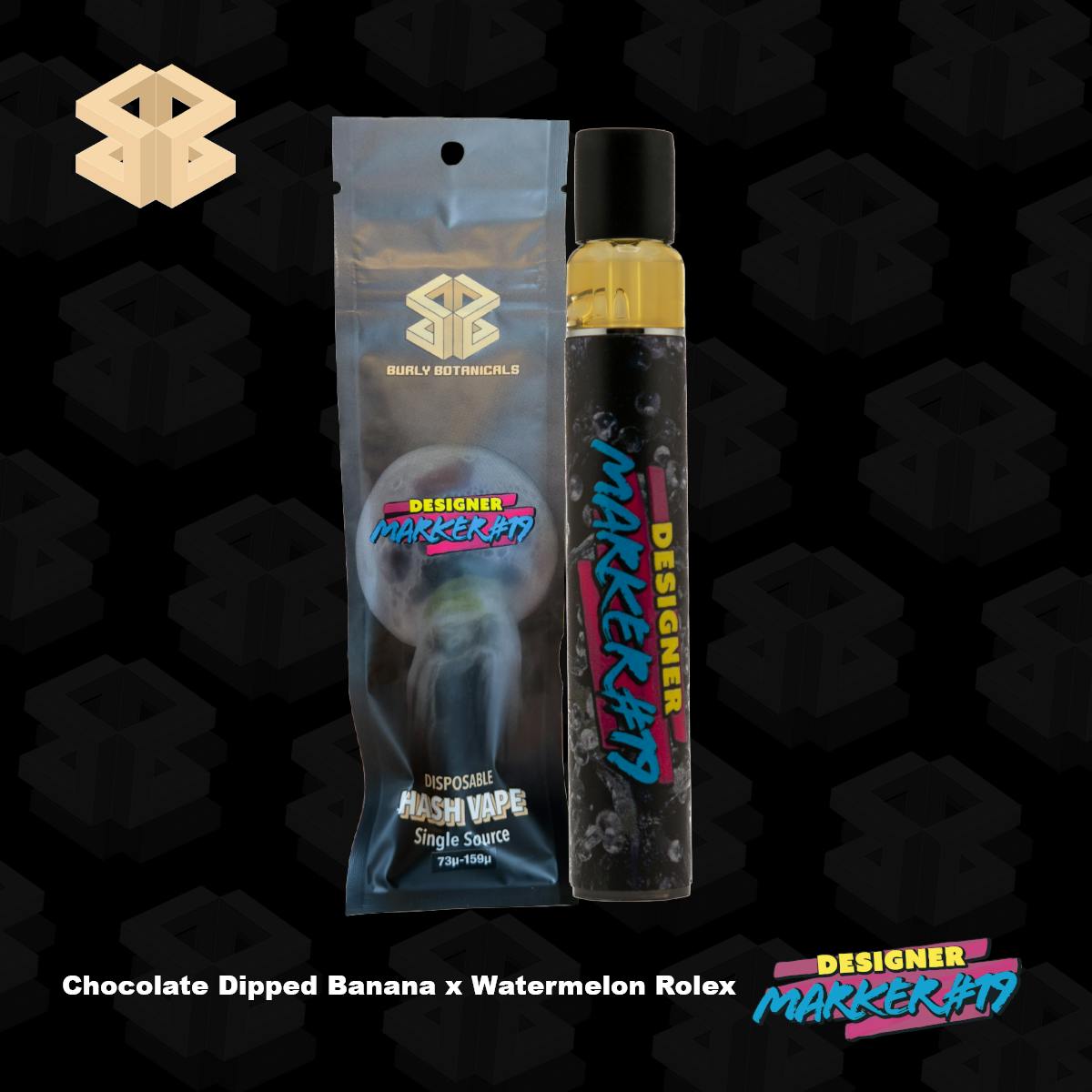 Designer Marker #19 Disposable Hash