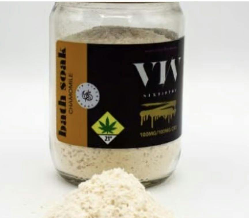 Chamomile Bath Salts | Bath | THC:CBD 100mg:100mg |