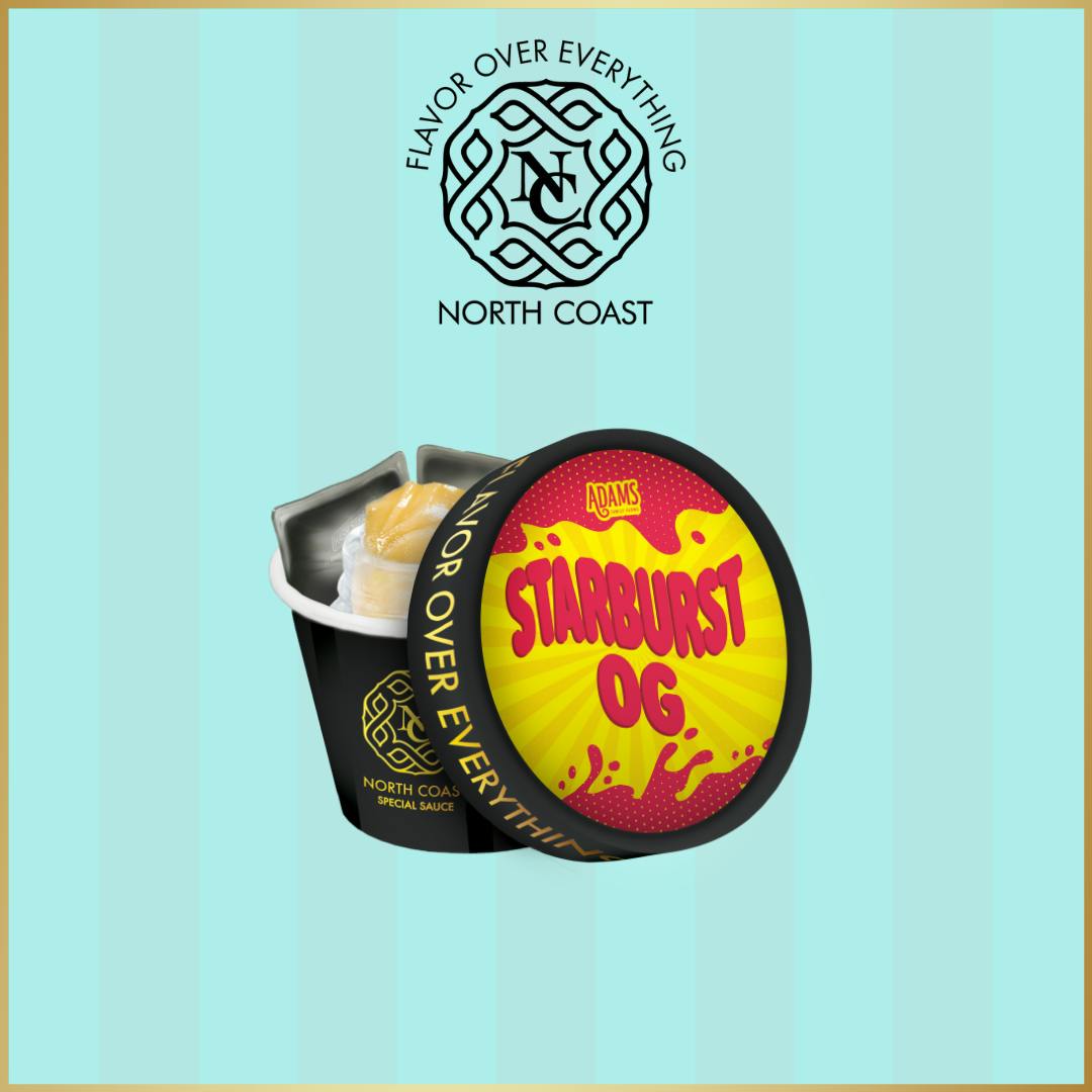North Coast Concentrates Special Sauce Starburst OG 1g