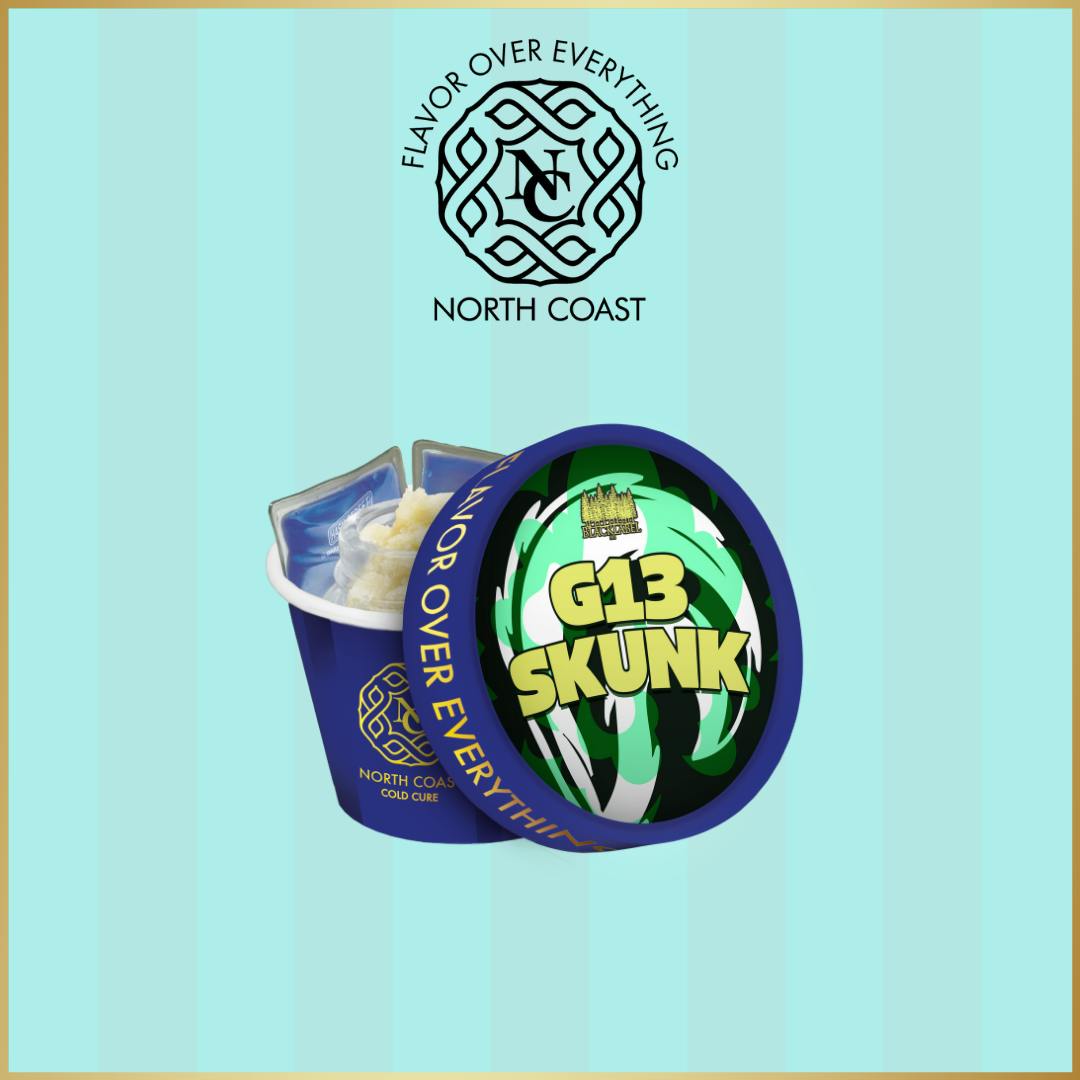 North Coast Concentrates Cold Cure G13 Skunk OG 1g