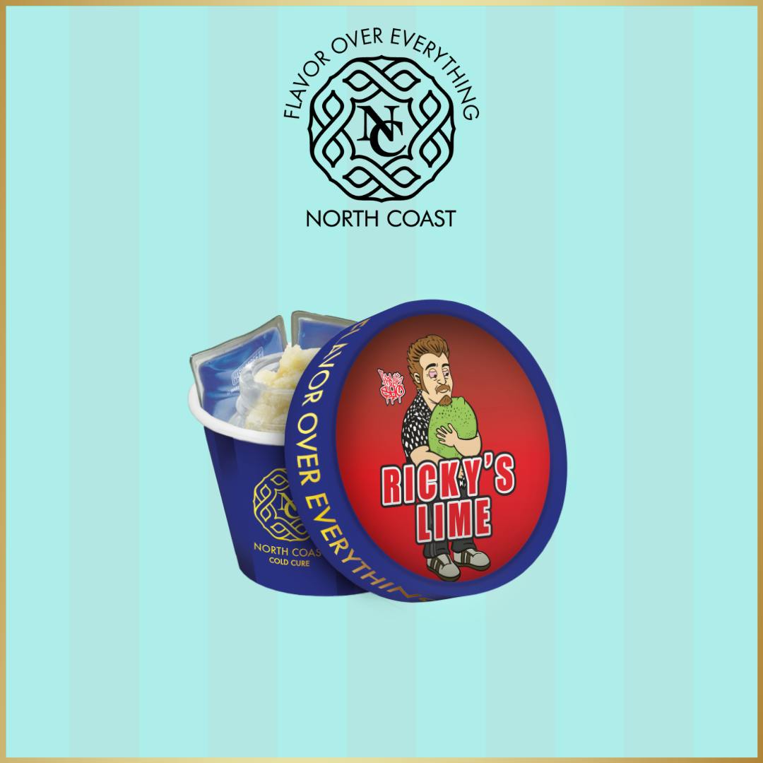 North Coast Concentrates Cold Cure Ricky's Lime OG 1g