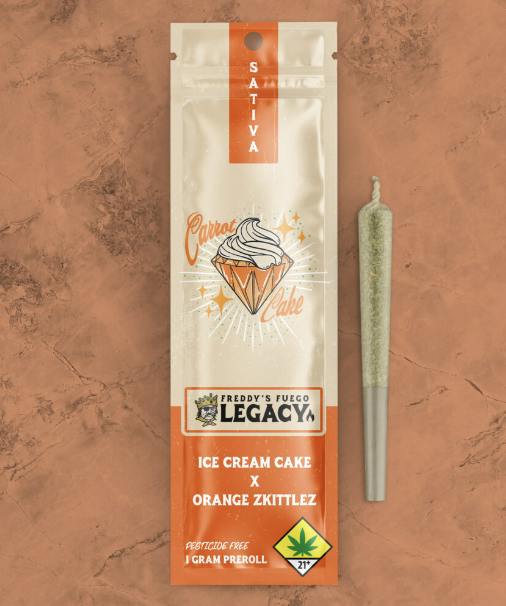 Carrot Cake - Legacy Pre Roll 1g