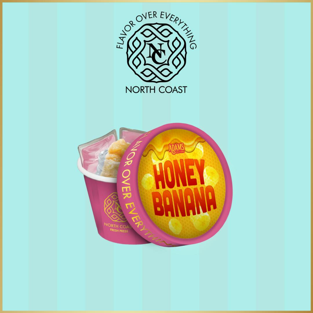 North Coast Concentrates Fresh Press Honey Banana 1g by North Coast