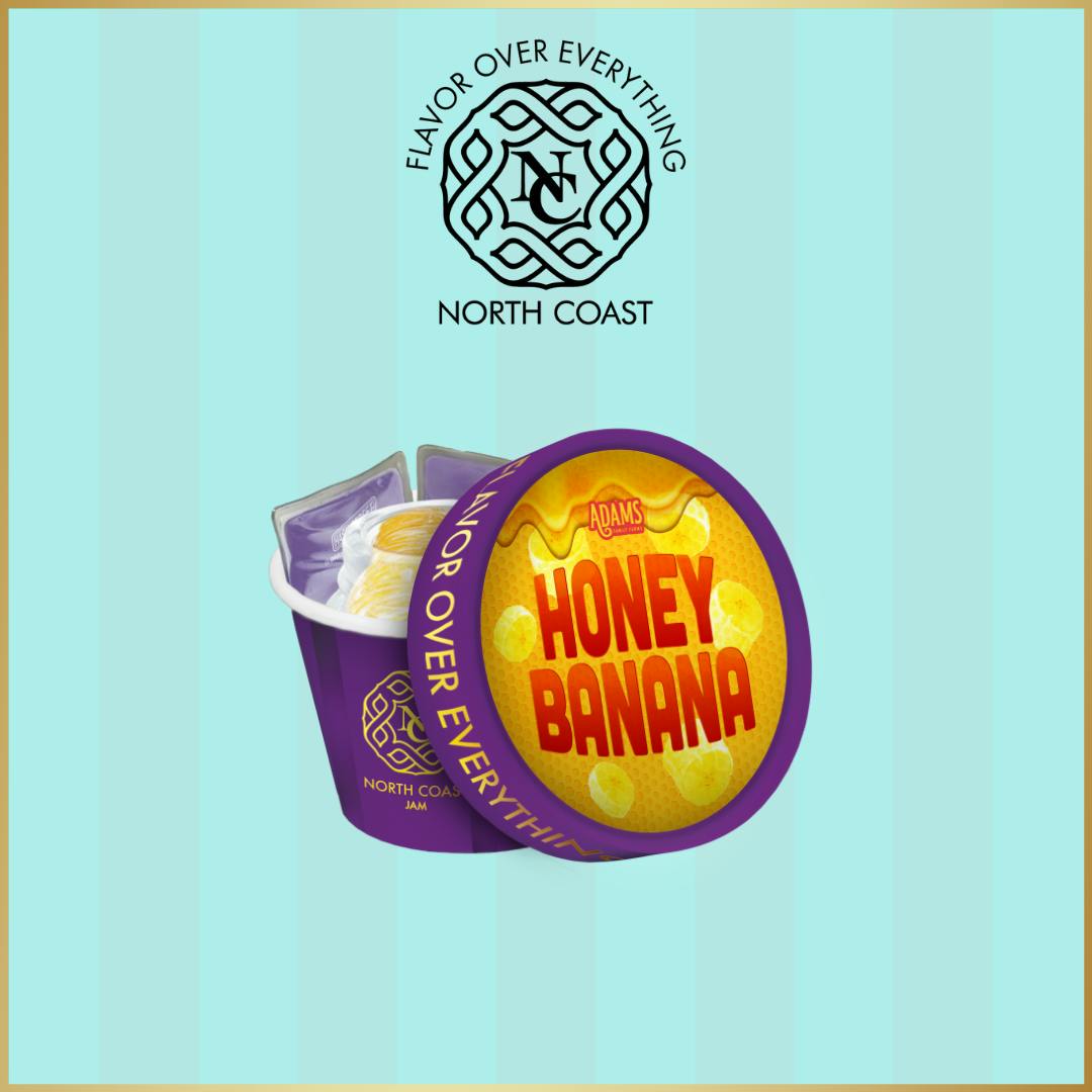 North Coast Concentrates Jam Honey Banana 1g