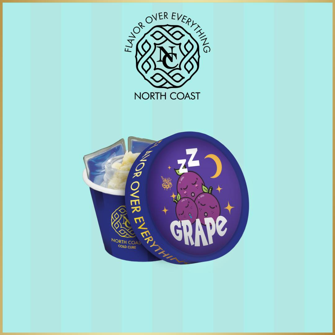 North Coast Concentrates Cold Cure ZZ Grape 1g