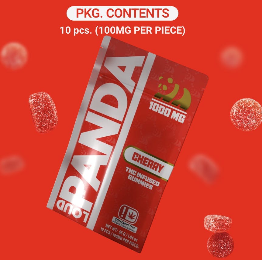Cherry Gummies | 1000mg | 10ct | 100mg/ea