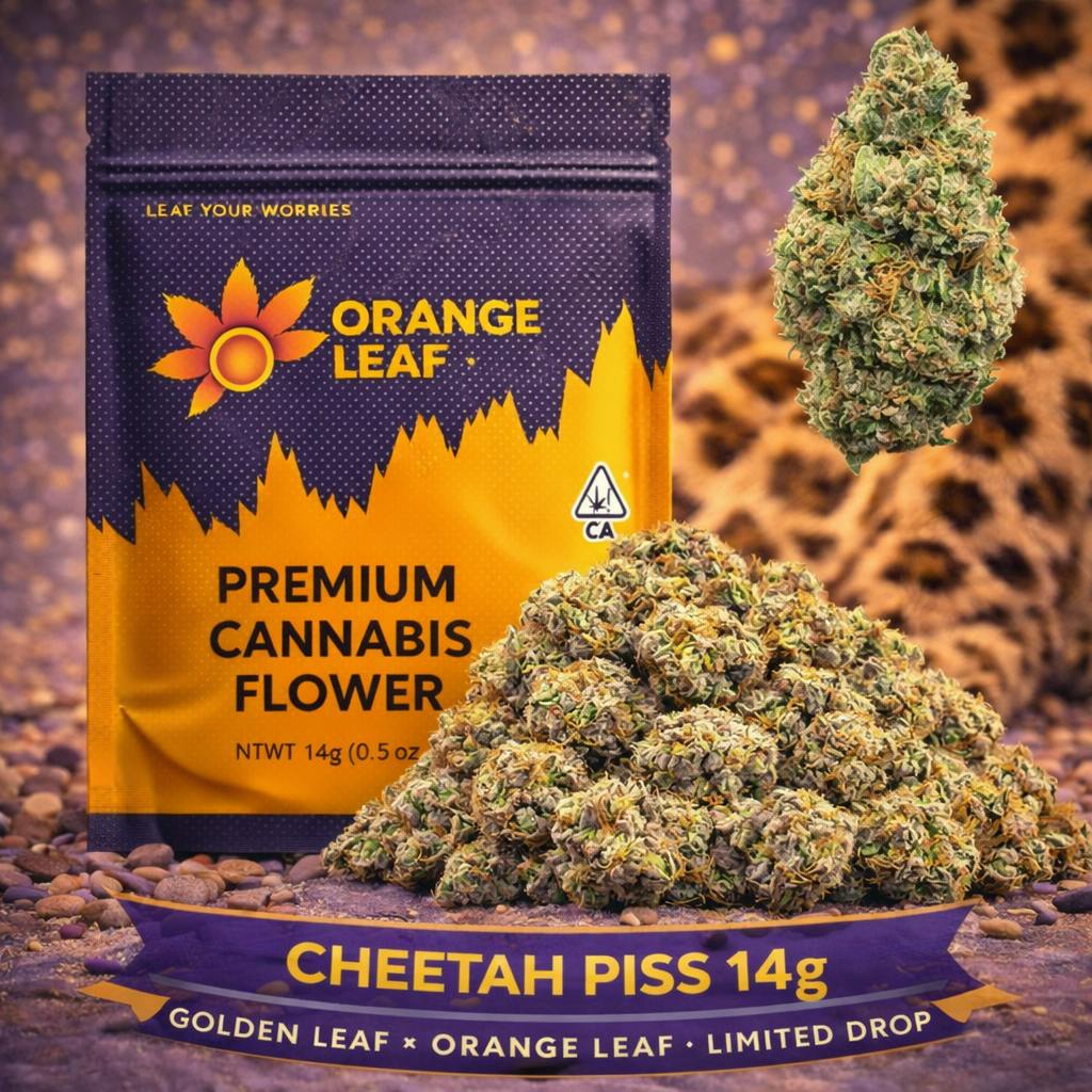 Golden Leaf × Orange Leaf Cheetah Piss - Golden Leaf