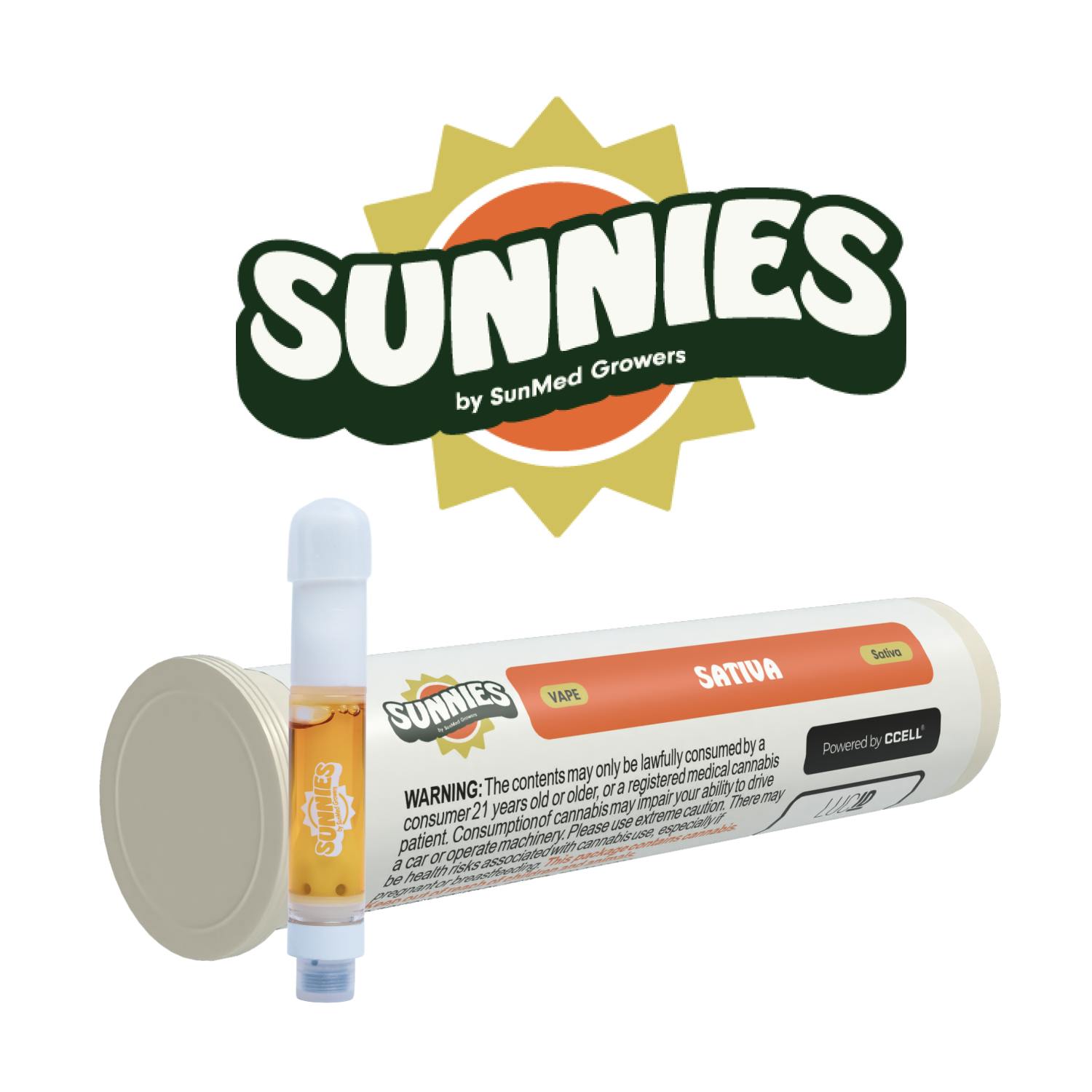 Bubble Gum Burst Distillate Vape 0.5g by SunMed Growers