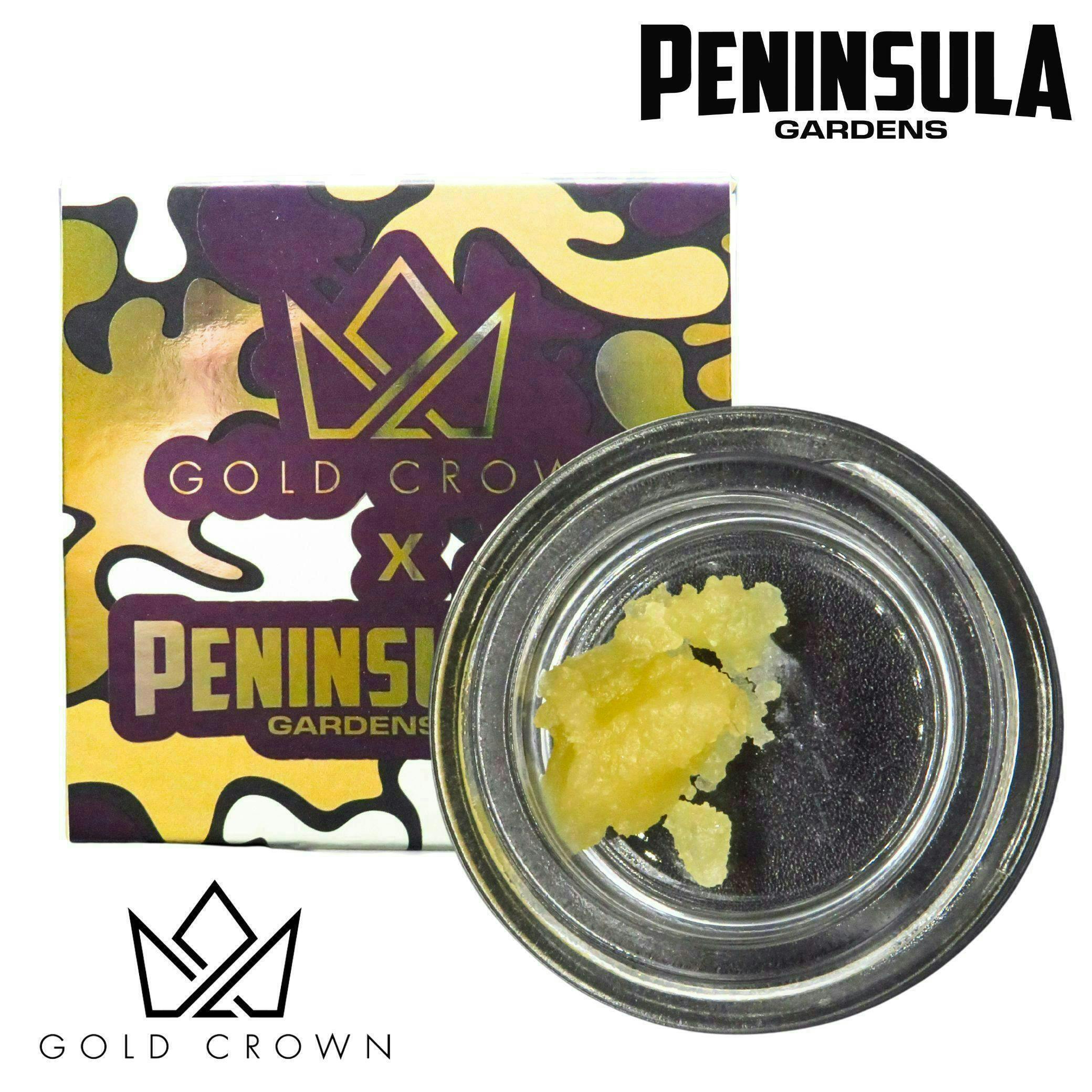 Gold Crown x Peninsula Gardens | Lime Headz | Sugar | 1g
