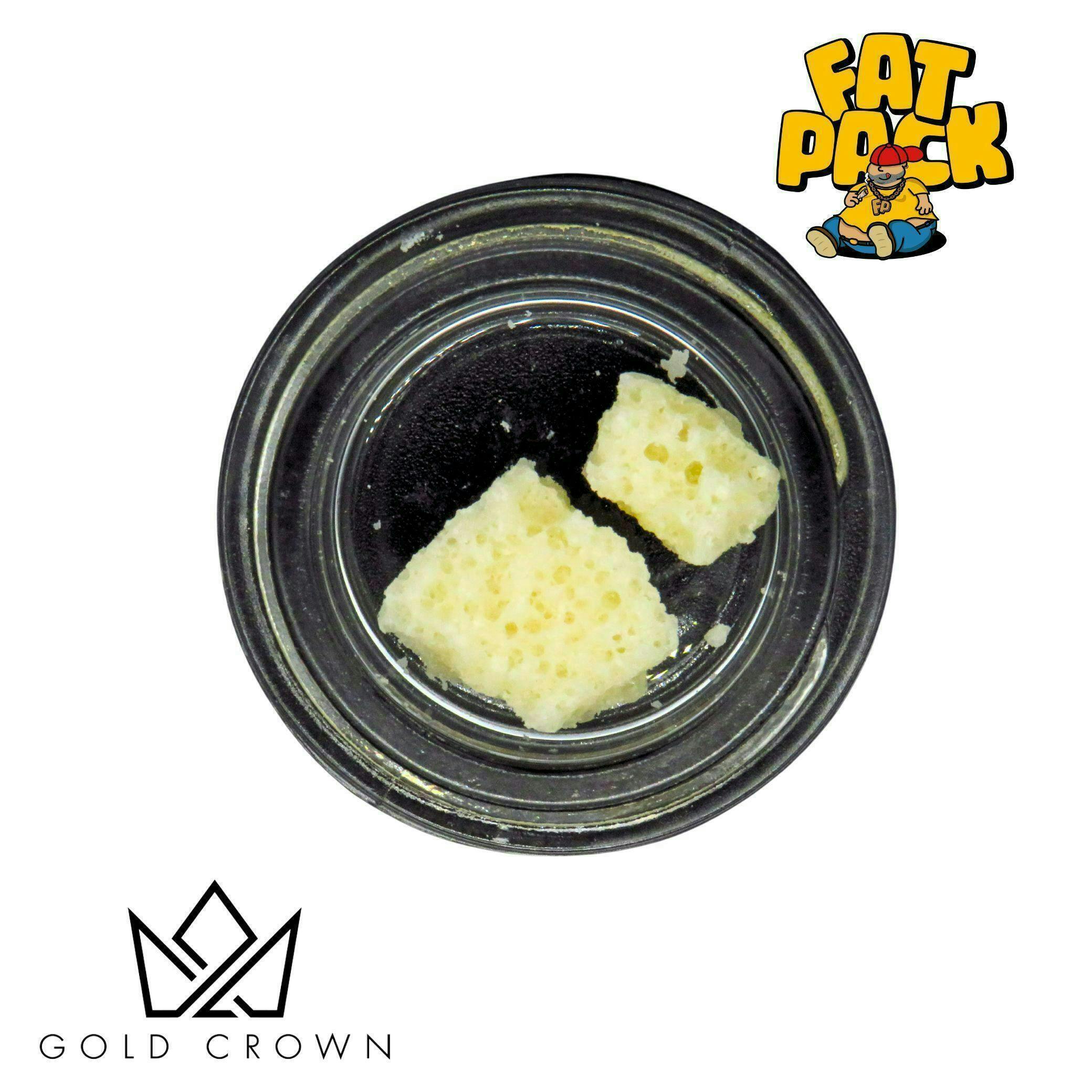 Gold Crown x Fat Pack | Blockberry | Crumble | 1g