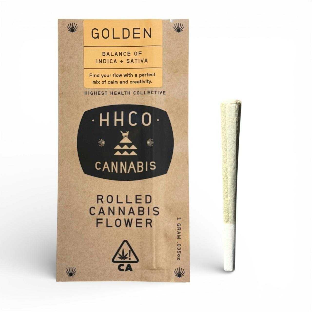HHCo | 1g | Golden Hybrid | Madd Fruit | Preroll