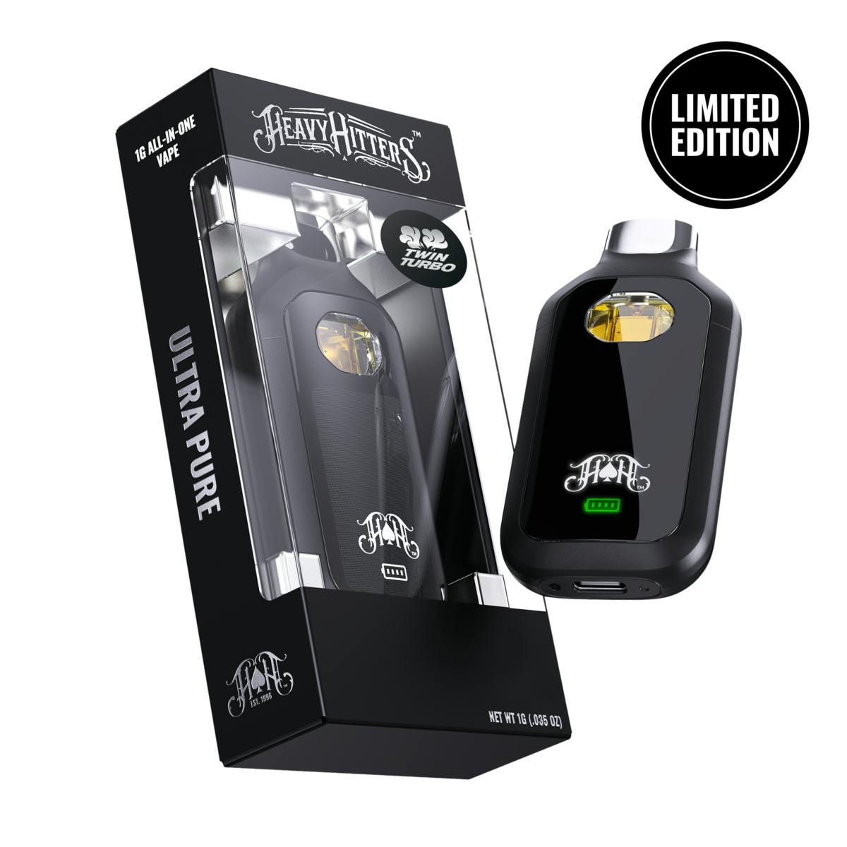 Mac | Hybrid - Ultra Extract High Potency Oil - 1G All-In-One Vape by Heavy Hitters