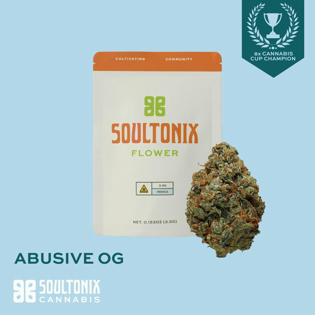 SoulTonix | Abusive OG | Big Buds | 3.5g by SoulTonix