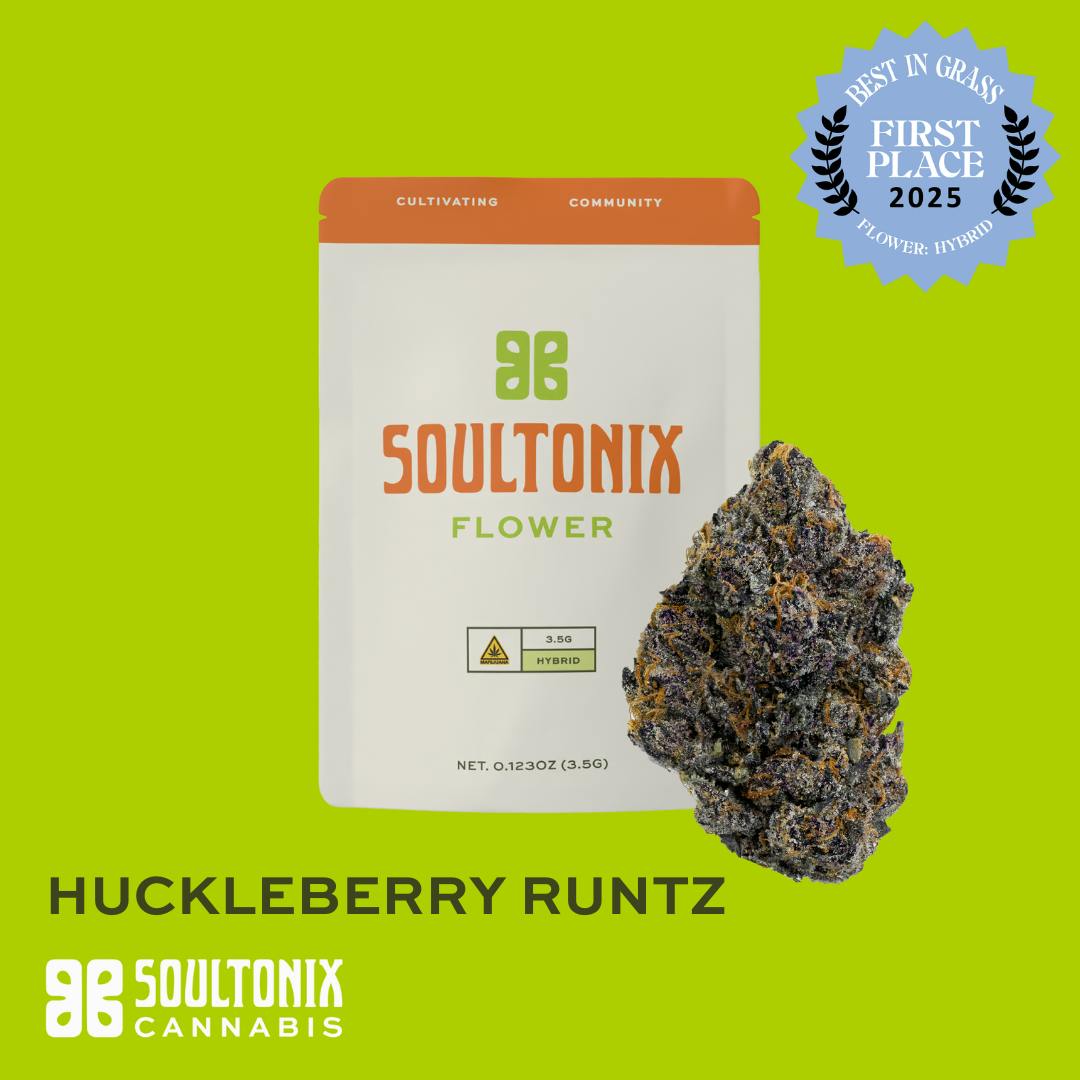SoulTonix | Huckleberry Runtz | Big Buds | 3.5g by SoulTonix