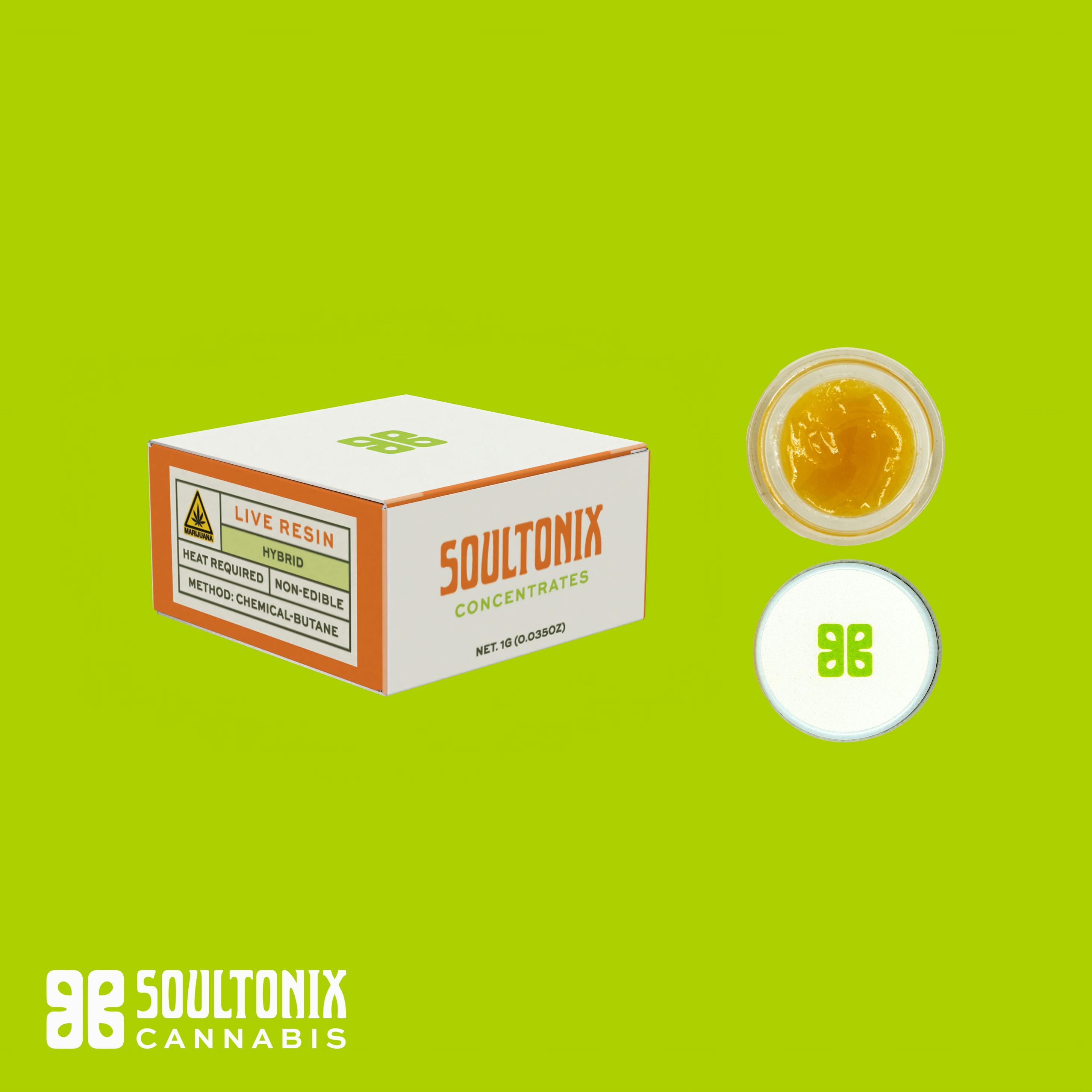 SoulTonix | Kush Mints | Live Resin | 1g