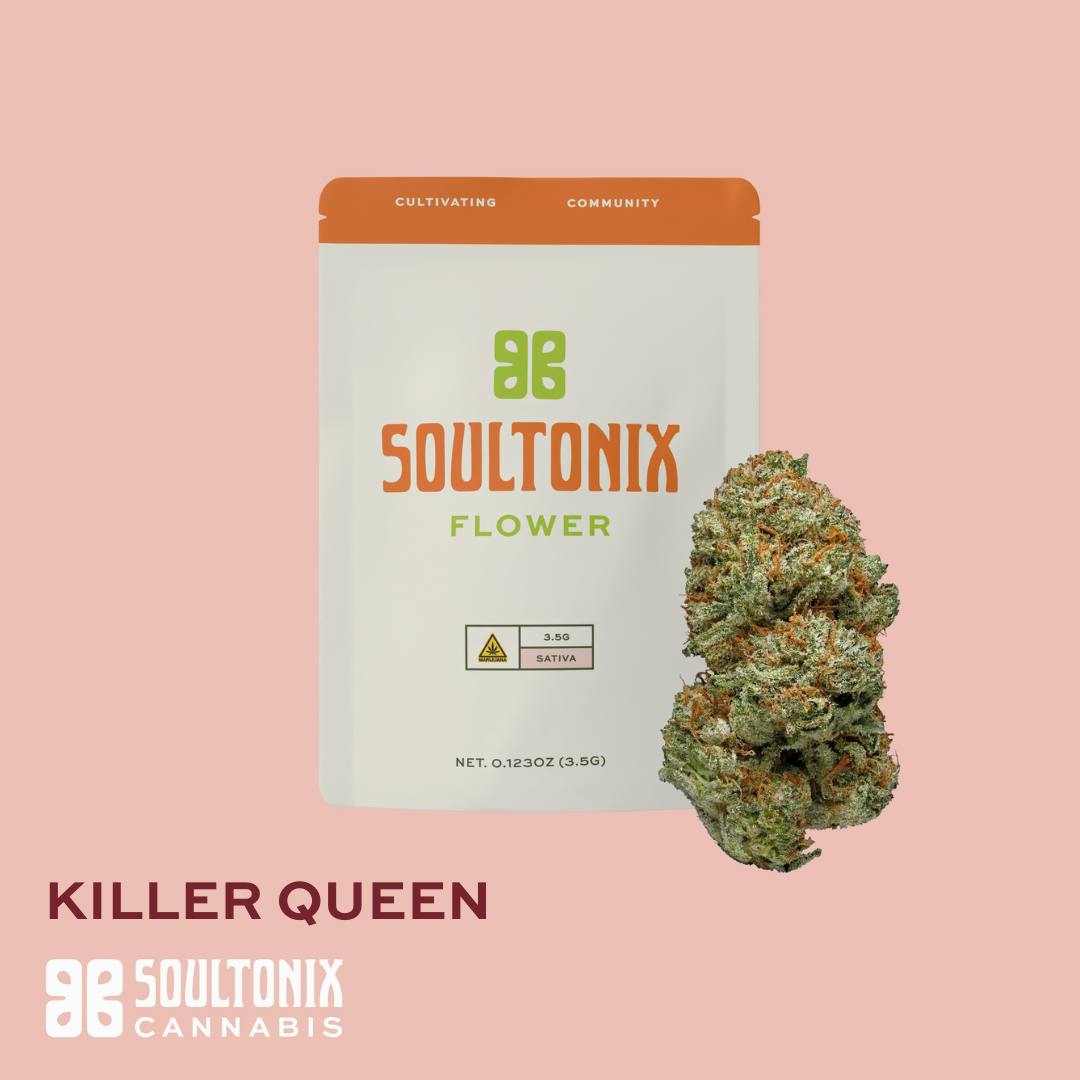 SoulTonix | Killer Queen | Big Buds | 3.5g at Lone Peak Cannabis Company