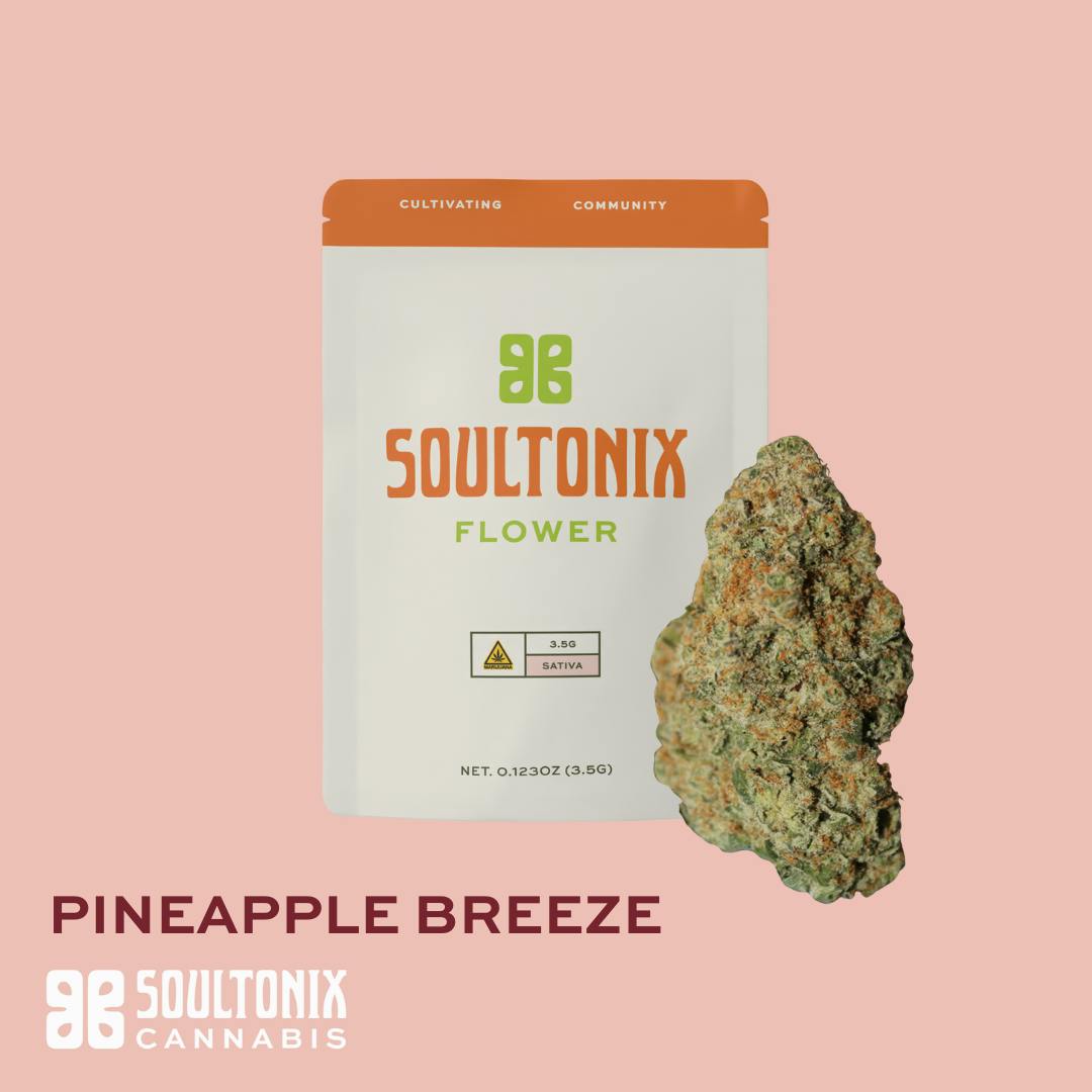 SoulTonix | Pineapple Breeze | Big Buds | 3.5g by SoulTonix